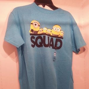 Despicable Me Minions Graphic Tee NWT sz M 10-12